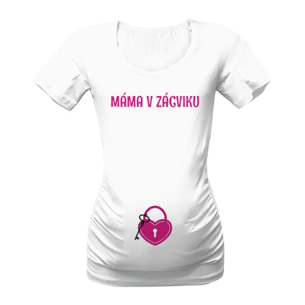 Tričko s potiskem Máma v zácviku