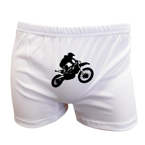 Trenýrky s potiskem Motorka